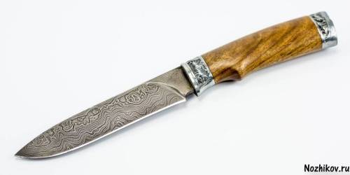 1239  Авторский Нож из Дамаска №33
