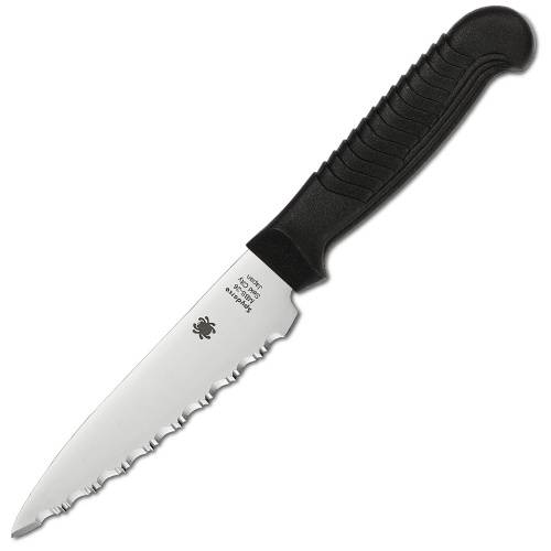 228 Spyderco Нож кухонный универсальный Spyderco Utility Knife K05SPBK фото 11