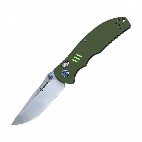 5891 Ganzo Нож G7501 зеленый