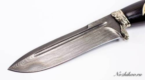 1239  Авторский Нож из Дамаска №46 фото 14