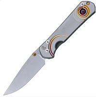 Складной нож Нож складной Chris Reeve Large Sebenza 21 Unique Graphics W/Faux Ruby Cabochon-2 можно купить по цене .                            