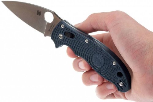 Складной нож Spyderco Manix 2 Lightweight Dark Blue 101PDBL2 фото 8 Складной нож Spyderco Manix 2 Lightweight Dark Blue 101PDBL2 фото 8