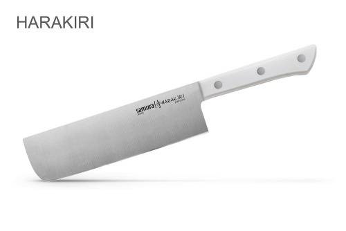 31 Samura Нож кухонный овощной накири"HARAKIRI" (SHR-0043W) 170 мм фото 4