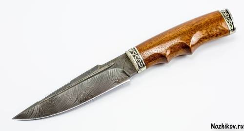1239  Авторский Нож из Дамаска №8 фото 4