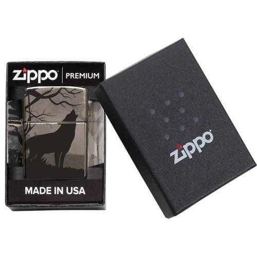 321 ZIPPO Зажигалка ZIPPO Classic с покрытием Black Ice фото 2