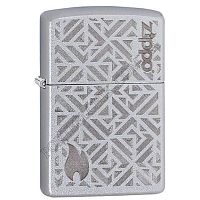 Зажигалка ZIPPO с покрытием Satin Chrome