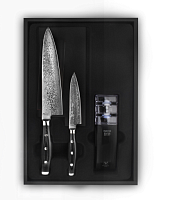 Набор из 2-х кухонных ножей с точилкой GOU YAXELL