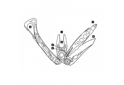 727 Leatherman МультитулSkeletool фото 4 727 Leatherman МультитулSkeletool фото 4