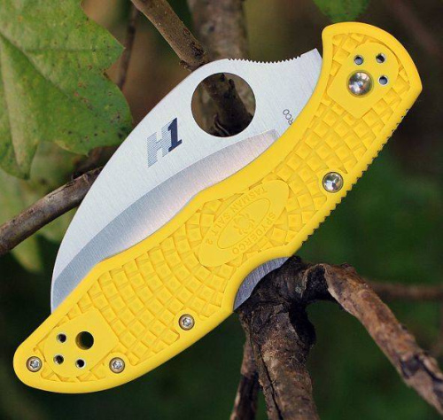 Складной нож Spyderco Tasman Salt 2 - 106PYL2 фото 5 Складной нож Spyderco Tasman Salt 2 - 106PYL2 фото 5