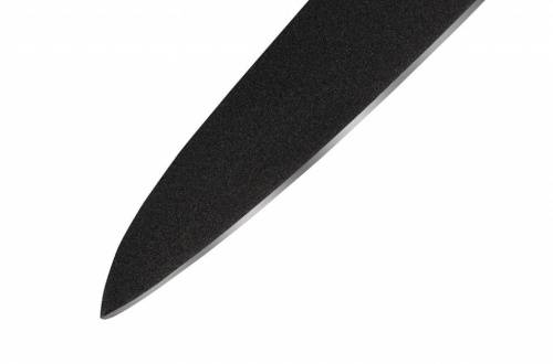 2011 Samura Нож кухонный & SHADOW& универсальный с покрытием BLACK FUSO 150мм фото 7