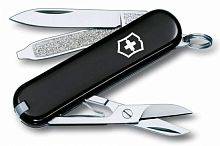  нож перочинный Victorinox Classic 0.6223.3 58мм 7 функций черный