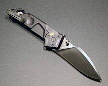 Нож-стропорез Extrema Ratio Складной нож MF1 Black With Belt Cutter