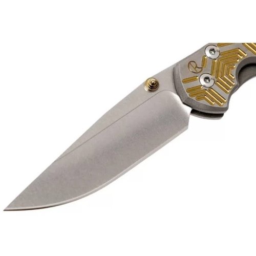 Складной нож Chris Reeve Large Sebenza 21 Gold фото 8 Складной нож Chris Reeve Large Sebenza 21 Gold фото 8
