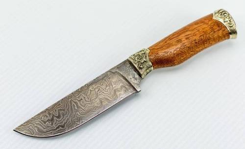 1239  Авторский Нож из Дамаска №9 фото 9