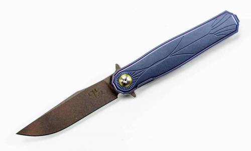 5891 ch outdoor knife CH3505 Blue сталь S35VN фото 8