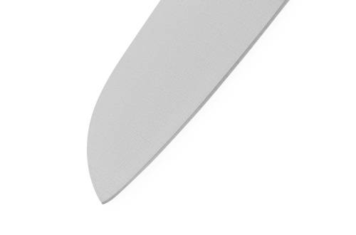 2011 Samura Поварской кухонный нож сантокуHARAKIRI 175 мм фото 7