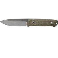 Фиксированный нож LionSteel B41 Green