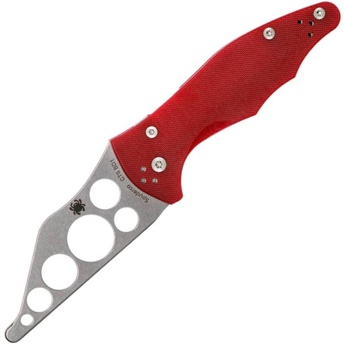 Складной нож Spyderco Yojimbo 2 Red Trainer - 85TR2 Складной нож Spyderco Yojimbo 2 Red Trainer - 85TR2