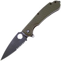 Складной нож Daggerr Resident Olive BW Serrated