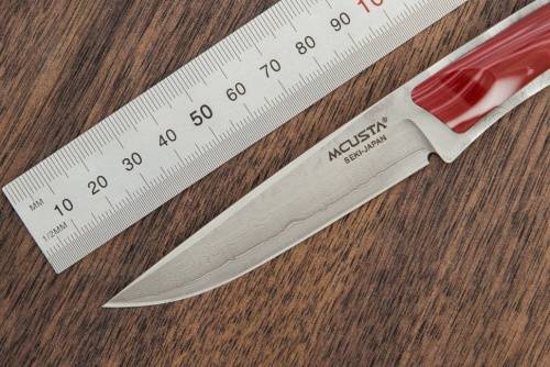5891 Mcusta Нож с фиксированным клинком Slim MC-64D фото 13