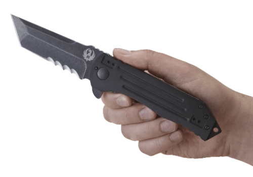 435 CRKT Складной нож CRKT R2102K Ruger® Knives 2-Stage™ With Veff Serrations™ фото 11