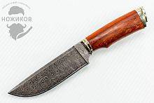 Охотничий нож Noname из Дамаска №73