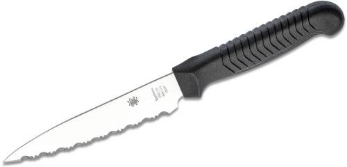 228 Spyderco Нож кухонный универсальный Spyderco Utility Knife K05SPBK фото 6