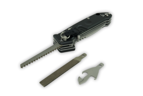 491 Extrema Ratio Многофункциональный складной нож 87 мм с выкидным стропорезомPolice EVO фото 8