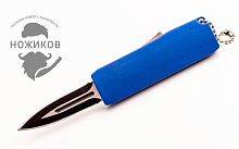 Складной нож Фронтальный Нож Microtech mini синий можно купить по цене .                            