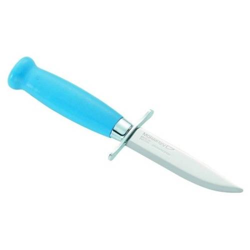 2140 Mora Нож с фиксированным лезвием kniv Scout 39 Safe Blue фото 3