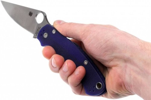 Складной нож Spyderco Para Military 2 Dark Blue - 81GPDBL2 фото 7 Складной нож Spyderco Para Military 2 Dark Blue - 81GPDBL2 фото 7