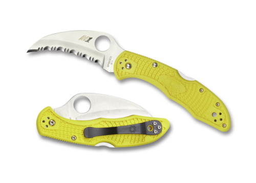 Складной нож Spyderco Tasman Salt 2 Yellow Складной нож Spyderco Tasman Salt 2 Yellow