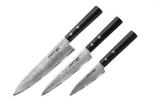 2011 Samura Набор ножей 3 в 1 & 67& 98 мм