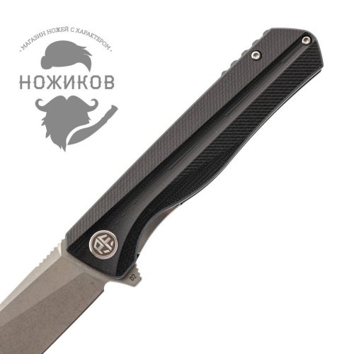 Складной нож Petrified Fish 818 Black фото 7
