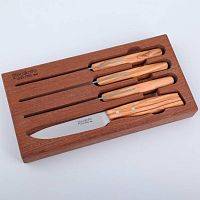 Набор ножей для стейка LionSteel в деревянной коробке - 9001S UL