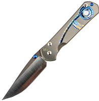Складной нож Нож складной Chris Reeve Large Sebenza 21 Unique Graphics Mother of Pearl Cabochon можно купить по цене .                            