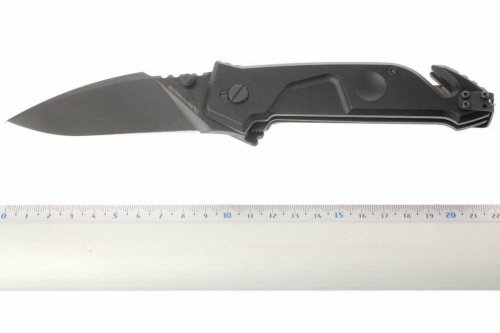 56 Extrema Ratio Складной нож MF1 Black With Belt Cutter фото 8