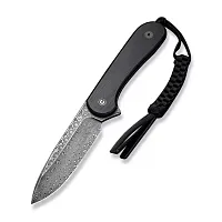 Туристический нож CIVIVI CIVIVI Fixed Blade Elementum Black
