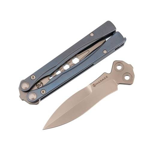 78 Maxace Knife Нож-со сменным лезвием Loran Blue фото 9
