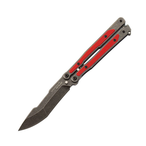 Складной нож Mr.Blade Нож бабочка (балисонг) Madcap Red Black SW Складной нож Mr.Blade Нож бабочка (балисонг) Madcap Red Black SW