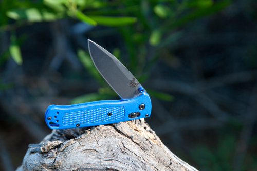 504 Benchmade Bugout Blue 535 фото 26