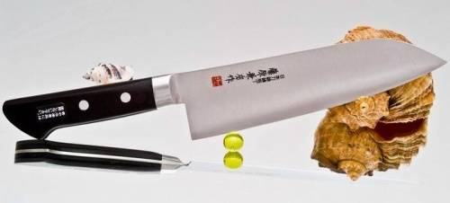 114 Fujiwara Нож кухонный Santoku 180 мм