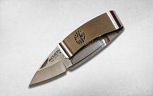 Нож-зажим для купюр складной Mcusta Pocket Clip &quot;Kamon&quot; Fuji &quot;Глициния&quot; MC-0084