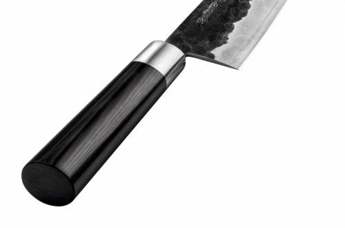 2011 Samura Нож кухонный BLACKSMITH Сантоку 182 мм фото 6