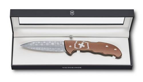 410 Victorinox Нож складной Victorinox Hunter Pro Alox Damast фото 6