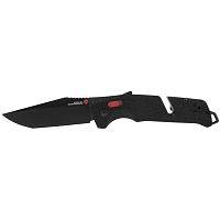 Полуавтоматический складной нож Trident Mk3 Black-Red Tanto