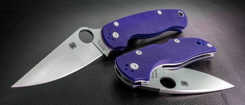 Складной нож Spyderco Para Military 2 Dark Blue - 81GPDBL2 фото 5 Складной нож Spyderco Para Military 2 Dark Blue - 81GPDBL2 фото 5