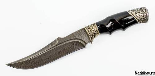 1239  Авторский Нож из Дамаска №24 фото 3