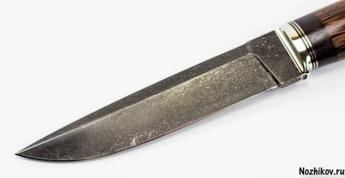 1239 Ножи Приказчикова Авторский нож из тигельного булата №1 фото 3