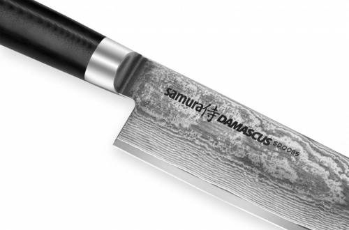 2011 Samura Нож кухонный Шеф DAMASCUS - SD-0085 фото 10